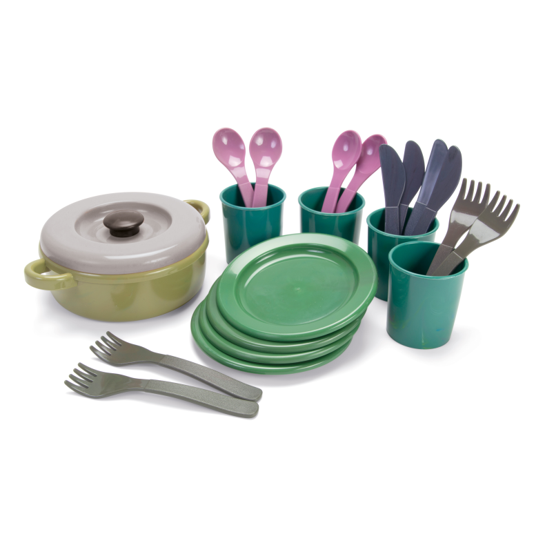 Dantoys - Green Bean dinner set (ctn 8 pcs)