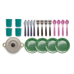 Dantoys - Green Bean dinner set (ctn 8 pcs)