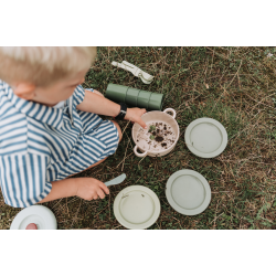 Dantoys - Green Bean dinner set (ctn 8 pcs)