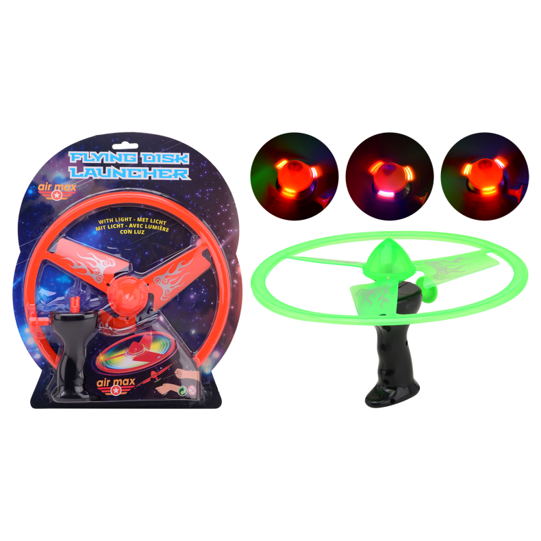Air Max disc launcher with light 
