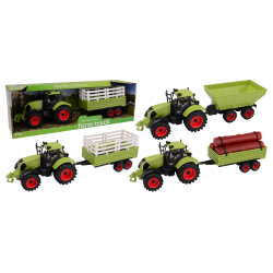 Junior Farming tractor playset big 3 assorted (ctn 6 pcs)