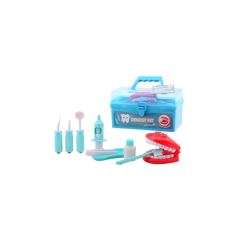 Dentist playset in carry case (ctn 6 stk.)