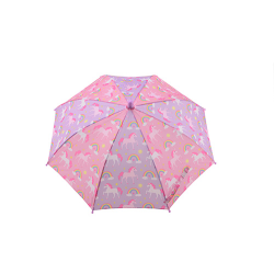 Girls Umbrella unicorn and rainbow (ctn 12 pcs) 
