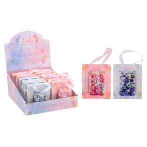 Bead art set in display