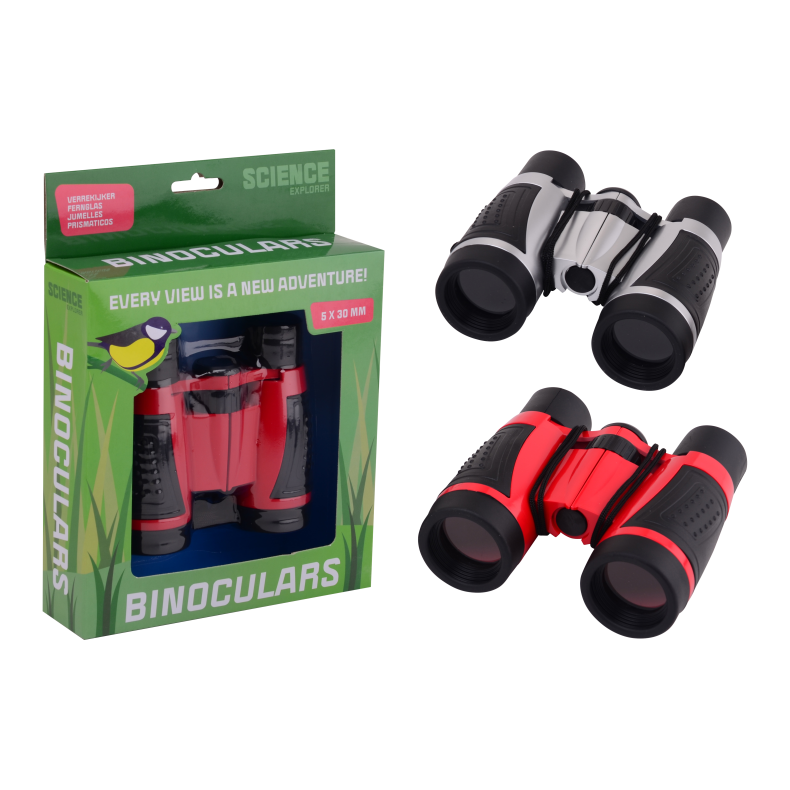 Science Explorer Binoculars in opentouch box 2 assorted (ctn 6 pcs)