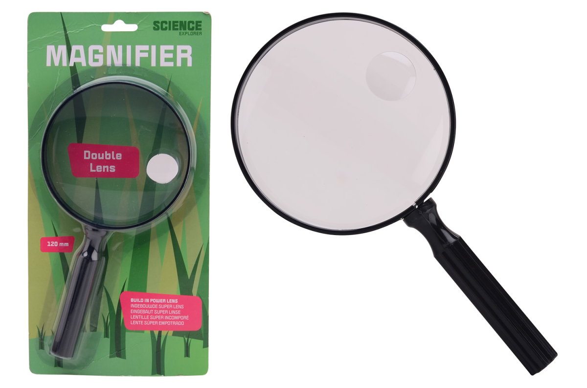 Science Explorer Magnifier with double lense (ctn 24 pcs) - Science ...