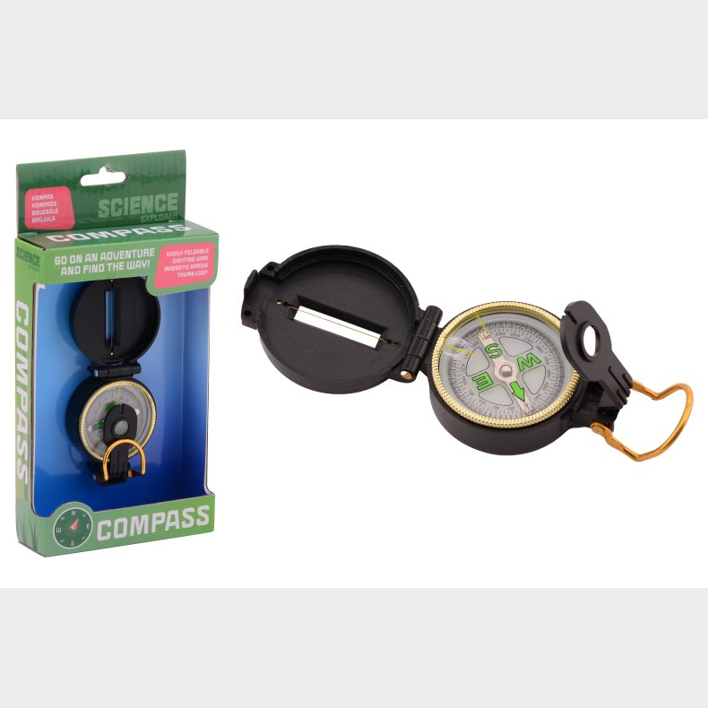 Science Explorer compass in box (ctn 12 pcs)