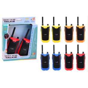 Walkie Talkie 300 meter range, 4 ass., 8 in a master