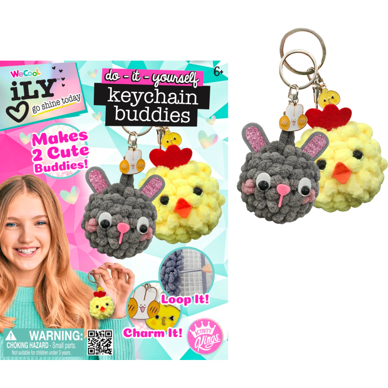 ILY - Keychain Buddies (ctn 24 pcs)