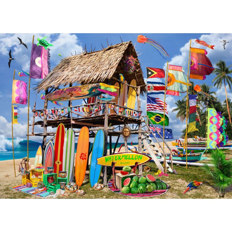 Kura - Garry Walton - Surf Shack (1000) (ctn 6 pcs) (p� lager fra Uge 2)