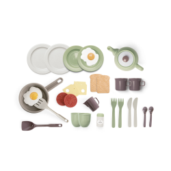 Dantoy - Green Garden Breakfast Set (ctn 6 pcs)