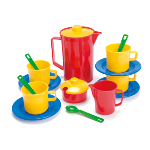 Dantoy - Coffee set in net (ctn 8 pcs)