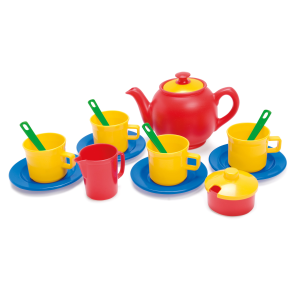 Dantoy - Tea set in net (ctn 8 pcs)