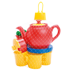 Dantoy - Tea set in net (ctn 8 pcs)