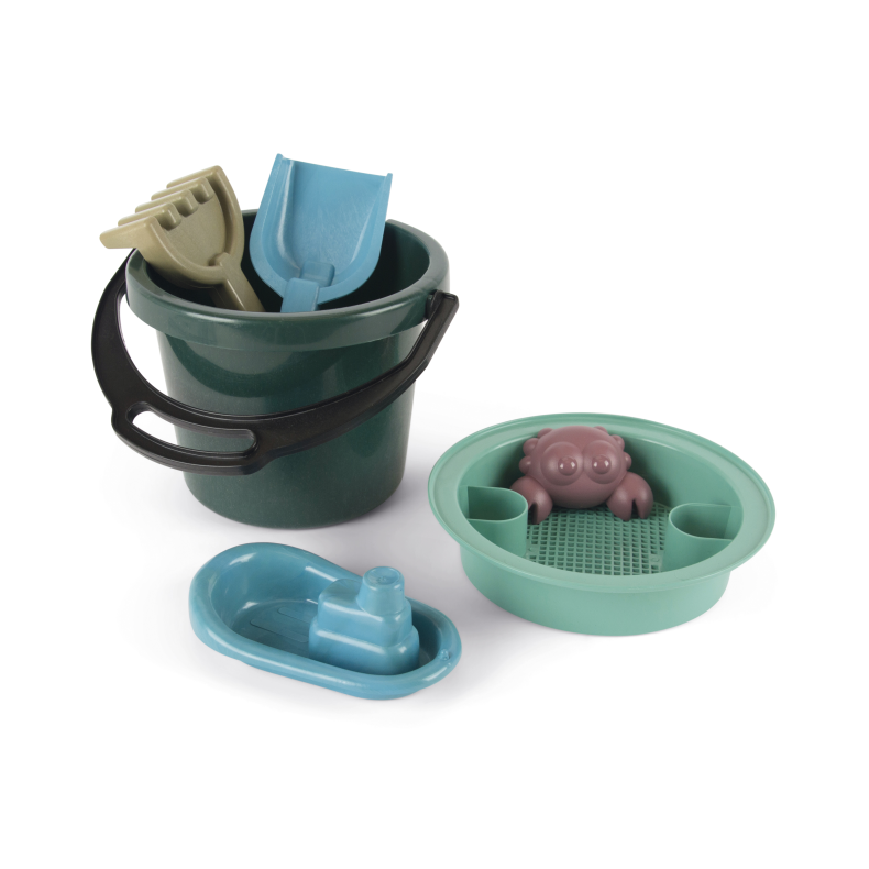 Dantoy - Blue Marine Toys Bucket Set (ctn 8 pcs)
