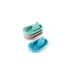 Dantoy - Blue Marine Toys Boat set, 4-pack (ctn 12 pcs)