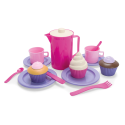 Dantoy - My little princess coffee cake set in a box (ctn 6 pcs)