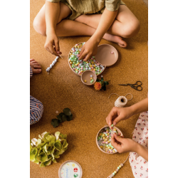  Pastel Genbrug Perler 280 Stk. (ctn 18 pcs)