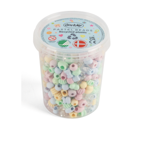 Pastel Genbrug Perler 520 Stk. (ctn 9 pcs)