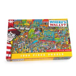 Where's Wally The Wild Wild West  1000pc Puzzles (ctn 6 pcs)  - Levering medio april!