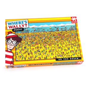 Where's Wally Beach 250pc Puzzle (ctn 6 pcs) - Levering medio april!