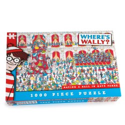 Where's Wally Having a Ball in Gaye Paree 1000pc Puzzles (ctn 6 pcs)  - Levering medio april!