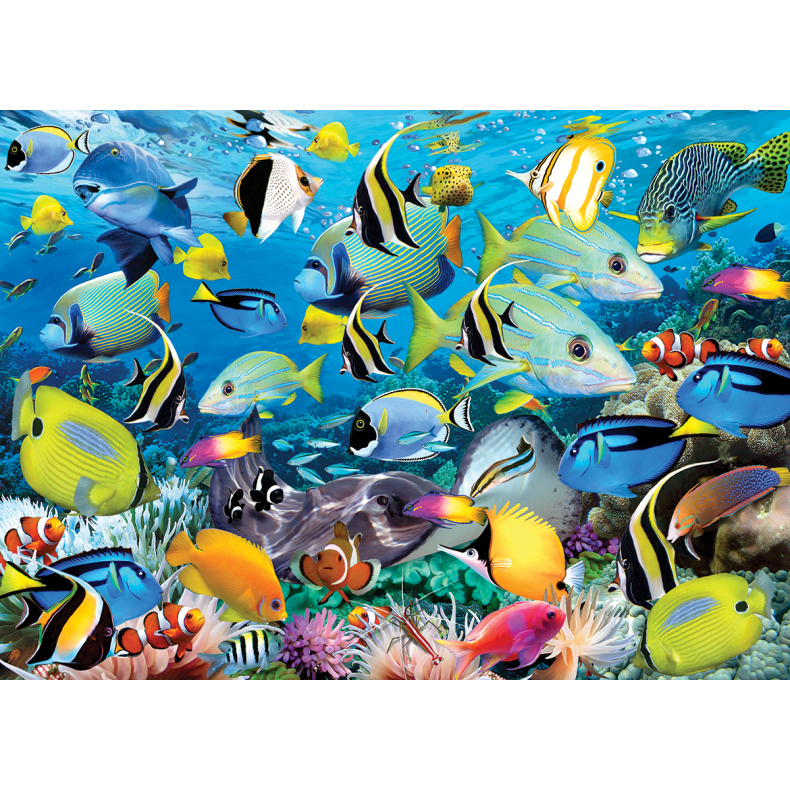 Ocean Colors, 1000 pcs, Smart Cut (ctn 6 pcs)