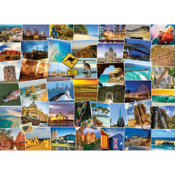 Globetrotter Australia, 1000 pcs, Smart Cut (ctn 6 pcs)