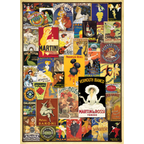 Vintage Posters, 1000 pcs, Smart Cut (ctn 6 pcs)