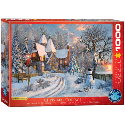Christmas Cottage Smart Cut 1000 pcs (ctn 6 pcs)
