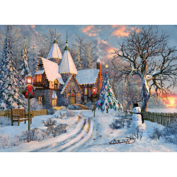 Christmas Cottage Smart Cut 1000 pcs (ctn 6 pcs)