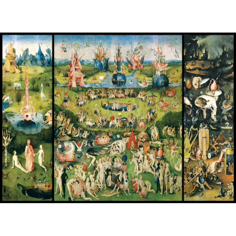 The Garden of Earthly Delights - Hieronimus Bosch. 1000 pcs, Smart Cut (ctn 6 pcs)