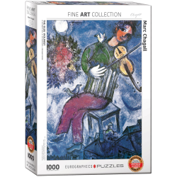 The Blue Violinist, Marc Chagall, 1000 pcs, Smart Cut (ctn 6 pcs)