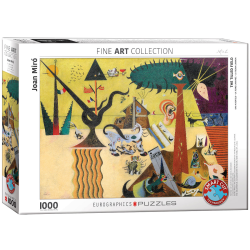 The Tilled Field by Joan Miro, 1000 pcs, Smart Cut (ctn 6 pcs)