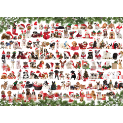 Holiday Dogs Smart Cut 1000 pcs (ctn 6 pcs)