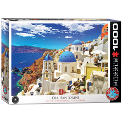 Oia Santorini Greece, 1000 pcs, Smart Cut (ctn 6 pcs)
