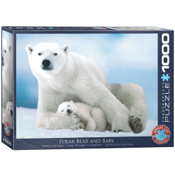 Polar Bear &amp; Baby, 1000 pcs, Smart Cut (ctn 6 pcs)
