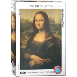 Mona Lisa by Leonardo da Vinci, 1000 pcs, Smart Cut (ctn 6 pcs)