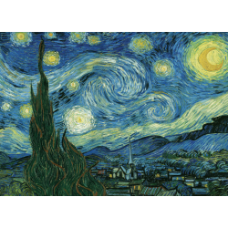 Starry Night by van Gogh, 1000 pcs, Smart Cut (ctn 6 pcs)