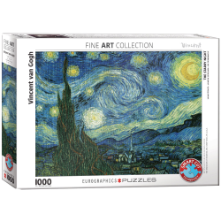 Starry Night by van Gogh, 1000 pcs, Smart Cut (ctn 6 pcs)