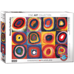 Kandinsky Study Squares, Kandinsky , 1000 pcs, Smart Cut (ctn 6 pcs)