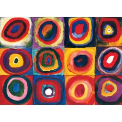 Kandinsky Study Squares, Kandinsky , 1000 pcs, Smart Cut (ctn 6 pcs)