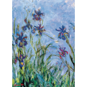 Irises by Monet (Detail), Claud Monet, 1000 pcs, Smart Cut (ctn 6 pcs)