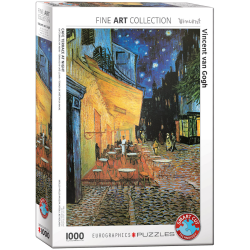Cafe Terrace at Night, Vincent van Gogh, 1000 pcs, Smart Cut (ctn 6 pcs)