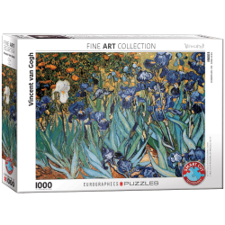 Irises by Vincent van Gogh, 1000 pcs, Smart Cut (ctn 6 pcs)