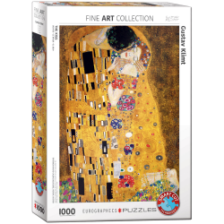 The Kiss by Gustav Klimt, 1000 pcs, Smart Cut (ctn 6 pcs)