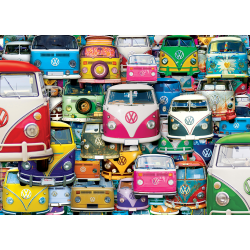 VW Bus - Funky Jam, 1000 pcs, Smart Cut (ctn 6 pcs)