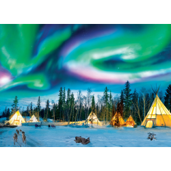 Northern Lights - Yellowknife 1000 pcs, Smart Cut (ctn 6 pcs)