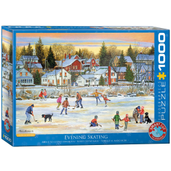 Evening Skating by Bourque, smart cut (1000) - (6 pcs per master)