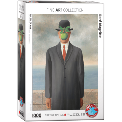 Son of Man by Rene Magritte, 1000 pcs, Smart Cut (ctn 6 pcs)